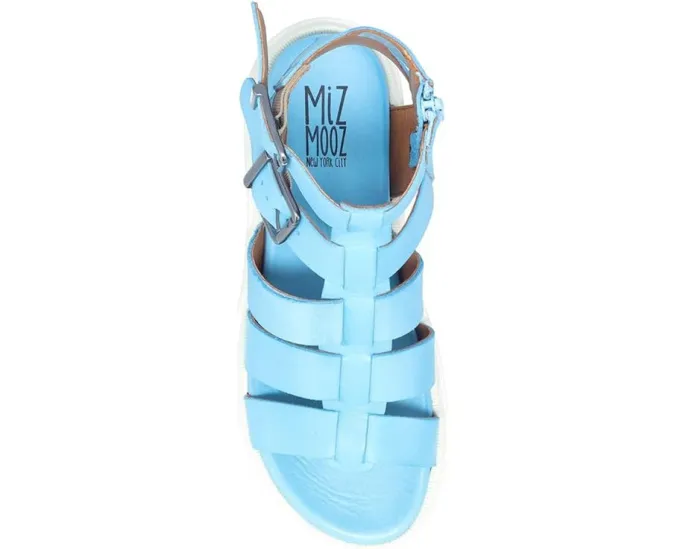 Сандалии Miz Mooz Panthea из кожи с ремешками и регулируемой пряжкой