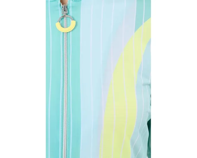 Топ Jamie Sadock с длинным рукавом и четвертью молнии Sunsense Slinky