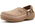 Детские сабо Crocs Classic Crafted Canvas Vegan Suede Stitch с веганским замшем