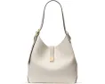 Большая плечевая сумка Kate Spade New York Deco из тисненой кожи в цветном блоке