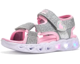 Детские сандалии SKECHERS KIDS S Lights с подсветкой в виде сердечек