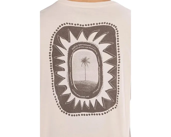 Hurley Seclusion Футболка с коротким рукавом и принтом на груди