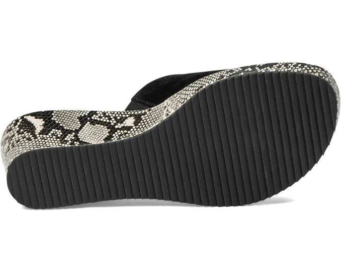 Сандалии Vaneli Calla на платформе с открытым носком и верхом из нубука