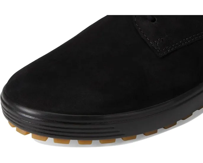 Высокие ботинки ECCO Soft 7 Tred с овчиной и флисовой подкладкой