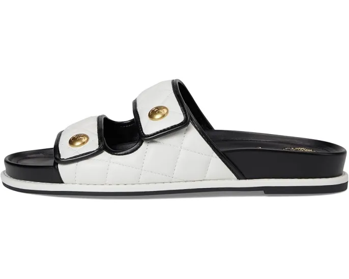 Босоножки Vince Camuto Graysin с двумя фиксированными ремешками и стегаными деталями