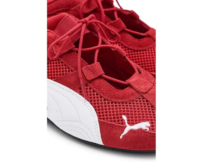 Кроссовки Puma Speedcat GO красные с белым