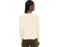 Футболка Lilla P Rolled Edge Relaxed с закрученным краем и свободным кроем