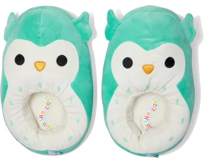 Тапочки Josmo Squishmallow в виде совы для детей из мягкого полиэстера