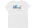 Футболка Vineyard Vines Kids Short Sleeve Pocket Tee с коротким рукавом и карманом