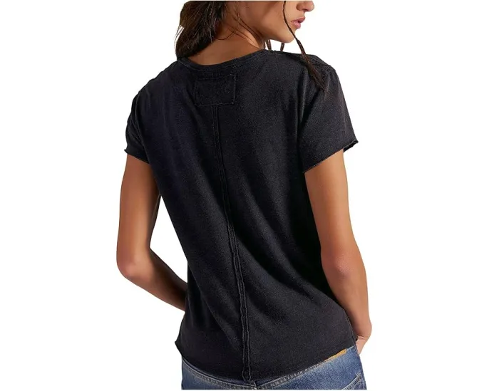 Футболка Free People Nova из переработанного хлопка и полиэстера