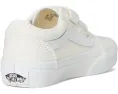 Кроссовки Vans Kids Old Skool V Flower с канвасовым верхом и липучками