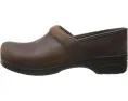 Классические клоги Dansko Professional с контурной стелькой и кожаным верхом