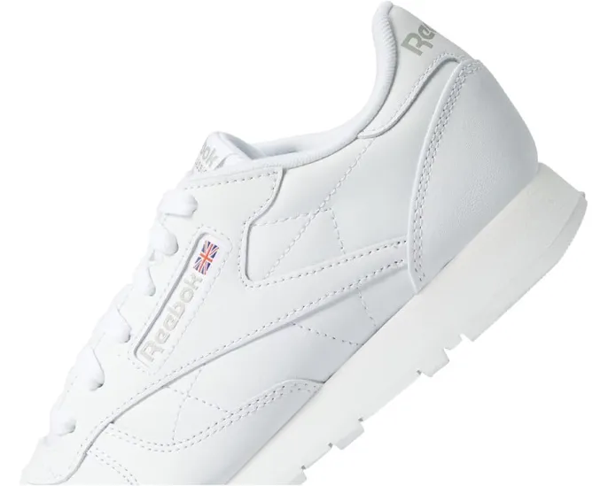 Кроссовки Reebok Lifestyle Classic Leather из кожи с резиновой подошвой