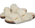 Сандалии Birkenstock Arizona Big Buckle Teddy из овчины с пробковой стелькой