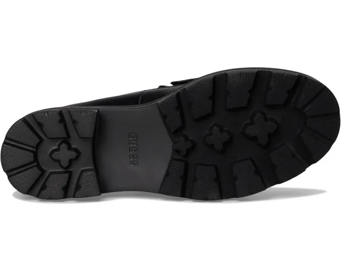 GUESS Лоферы Yanika на массивной подошве с логотипом и каблуком