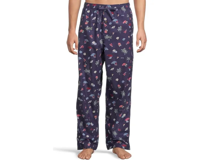 Пижамные брюки Tommy Bahama из фланели на резинке