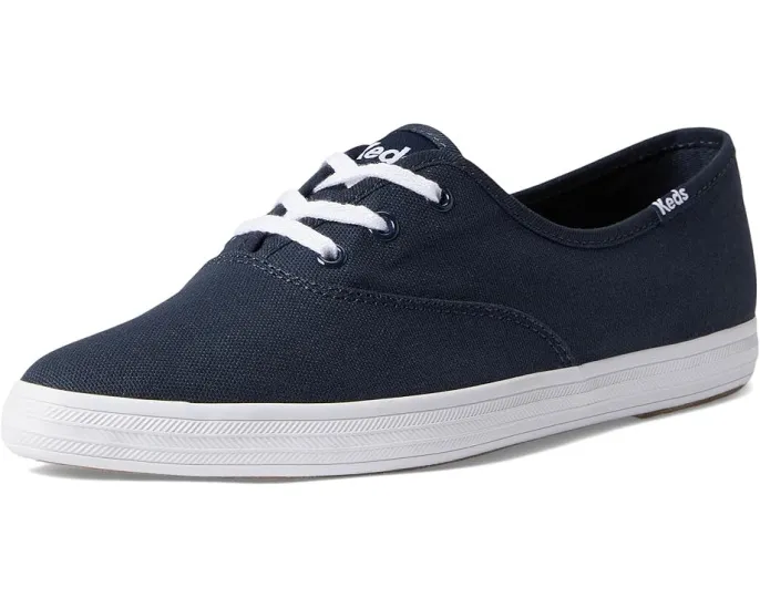 Кроссовки Keds Champion Point Low с заостренным носком из холста и резиновой подошвой