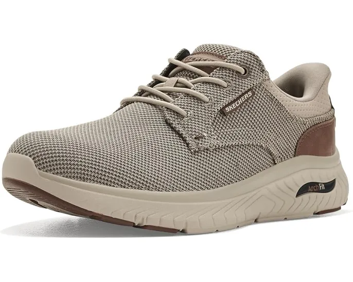 Кроссовки Skechers Arch Fit Crosser Ruger с технологией Hands Free Slip-ins