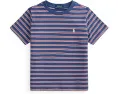 Футболка Polo Ralph Lauren из полосатого хлопкового джерси для малышей и детей