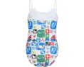 Детский купальник Nautical Onepiece с защитой UPF 50+ и морским принтом