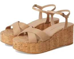 Сандалии Stuart Weitzman Dayna Wedge на платформе с открытым носком