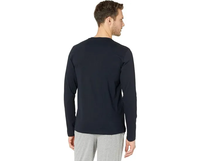 Футболка Hanro Living с длинным рукавом и круглым вырезом