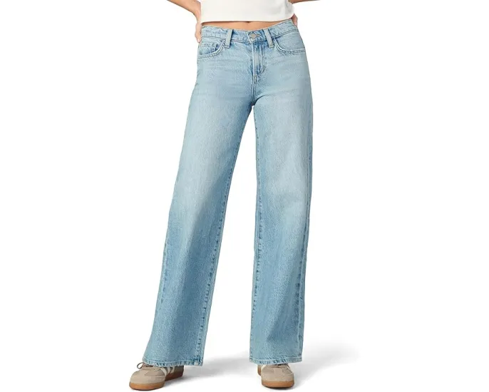 Джинсы Joe's Jeans The Lou Lou с низкой посадкой и широкими штанинами