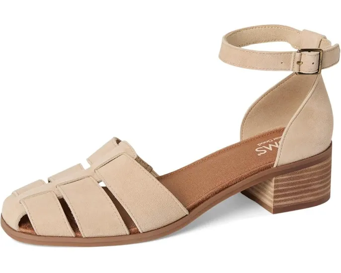 Босоножки Jaclyn Fisherman с плетеными ремешками и квадратным носком