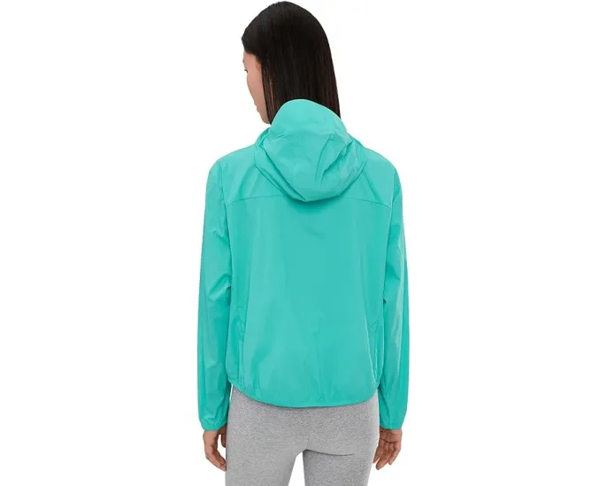 Ветровка Wind Veil™ Hooded Jacket от Mountain Hardwear с капюшоном и упаковывающаяся в карман