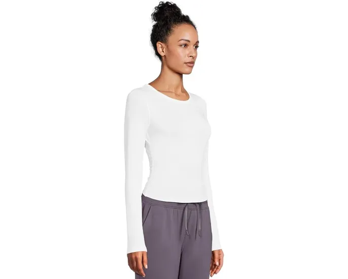 TravisMathew Длинная футболка Skyline Jersey с круглым вырезом и прямым низом