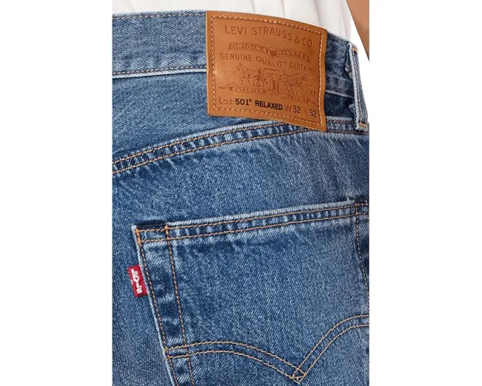 Джинсы Levi's Premium 501 Relaxed с прямыми штанинами и свободной посадкой