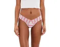 Трусы-стринги Hanky Panky Printed Supima Cotton Low Rise с принтом