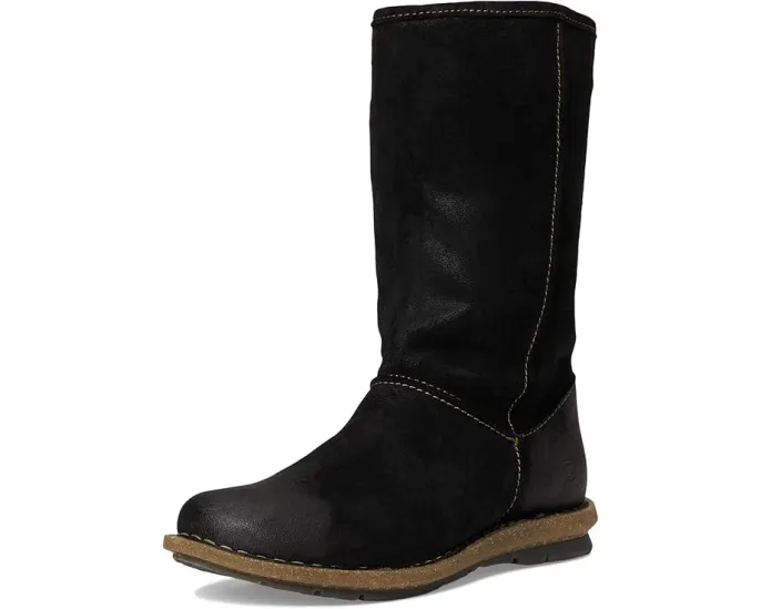 Ботинки Born Salee из мягкой замши с боковой молнией и пробковой подошвой