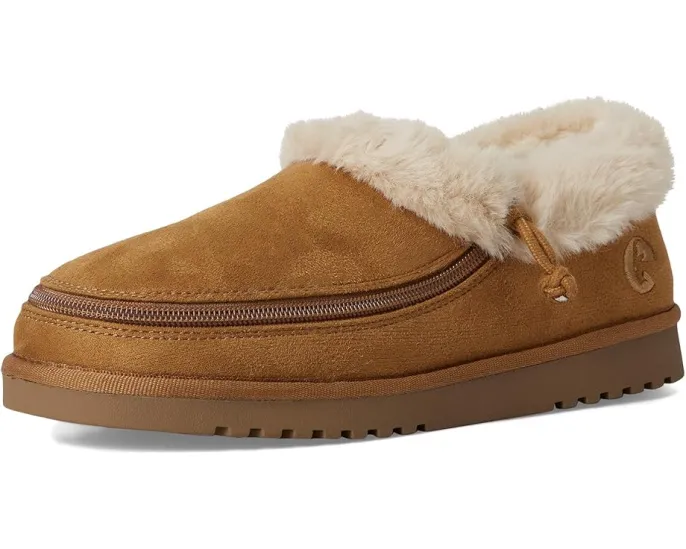 Уютные тапочки BILLY Cozy Slipper с искусственным мехом и молнией по всей длине