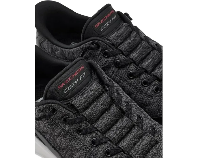 Кроссовки Skechers Contour Foam Cozy Fit без рук Slip-In черные