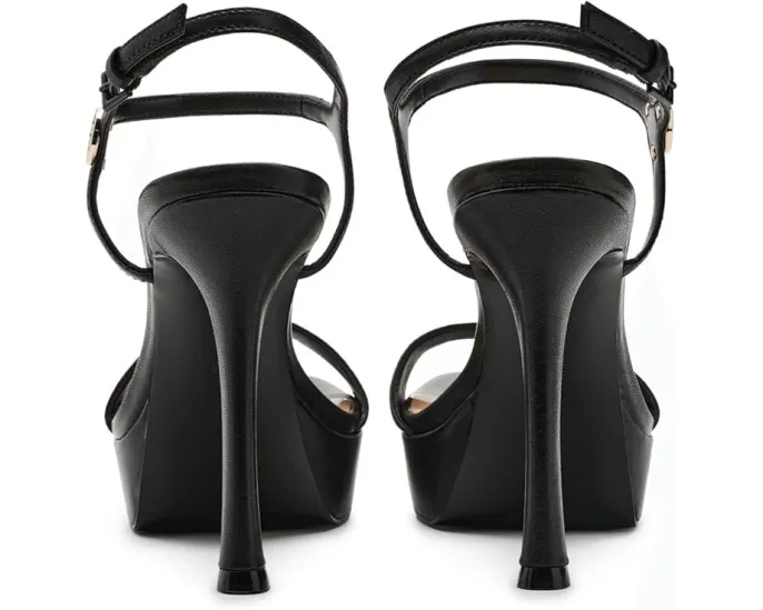 Туфли на шпильке GUESS Hendora с открытым квадратным носком и ремешком