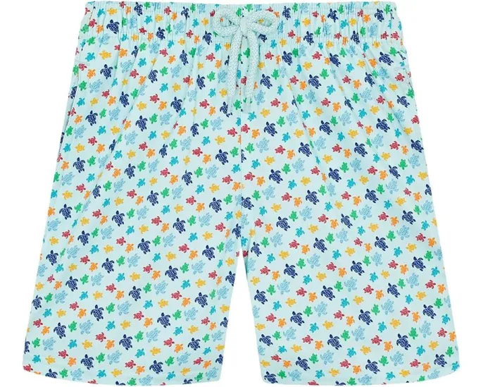 Детские плавки Vilebrequin Micro Ronde Des Tortues Rainbow Stretch с эластаном