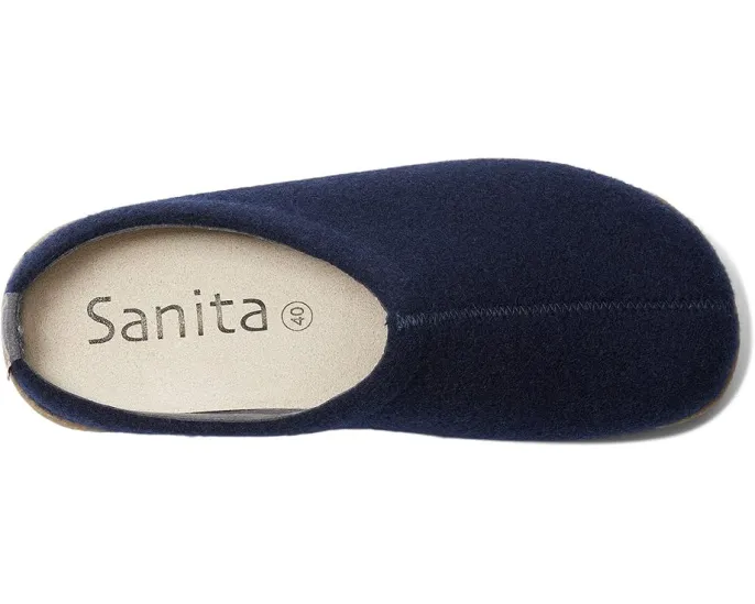 Тапочки Sanita Lodge Slide из натуральной шерсти с водонепроницаемой подошвой