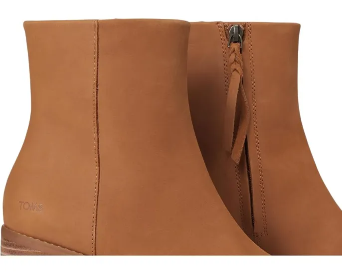 Ботильоны TOMS Evelyn на устойчивом каблуке с молнией