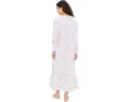 Eileen West халат из батиста с длинными рукавами на пуговицах