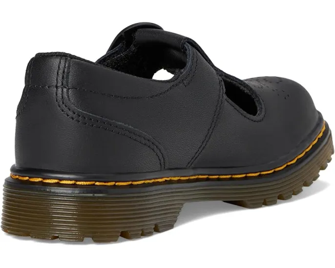 Туфли T-bar Dr. Martens Polley II J для детей с перфорацией
