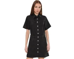 Джинсовое платье Levi's Premium с кнопками и карманами в стиле вестерн