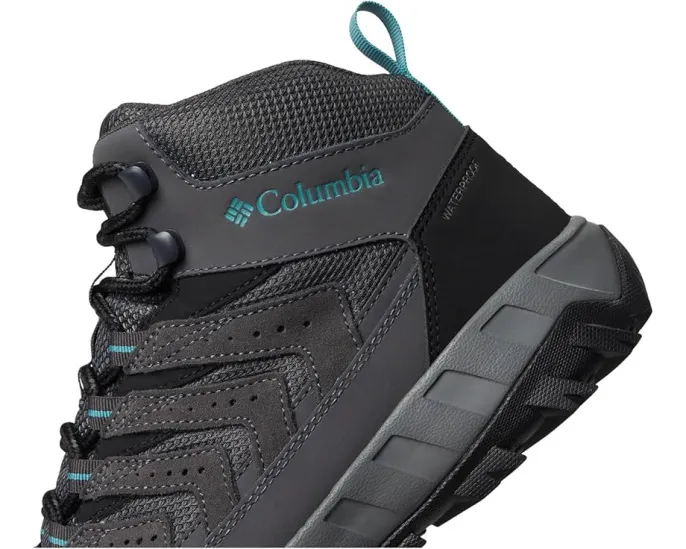 Columbia Strata Trail Mid Wp водонепроницаемые треккинговые ботинки с подошвой Omni-Grip