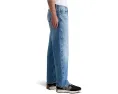 Прямые джинсы AG Jeans Felix Vintage с потертостями