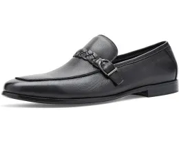 Лоферы Steve Madden Chauncey из кожи с плетеным ремешком
