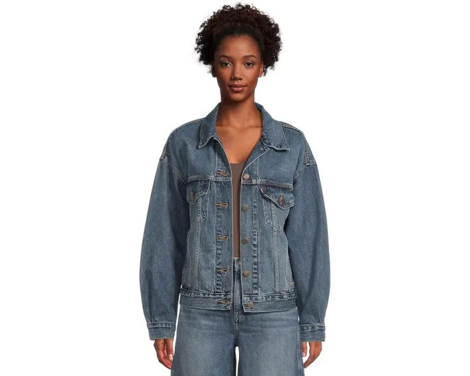 Куртка Levi's 90s Trucker с отложным воротником и карманами