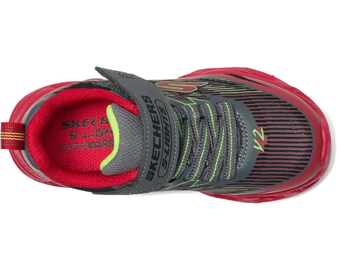 Детские кроссовки SKECHERS KIDS Vortex 2.0 Veltrox со светящейся подошвой