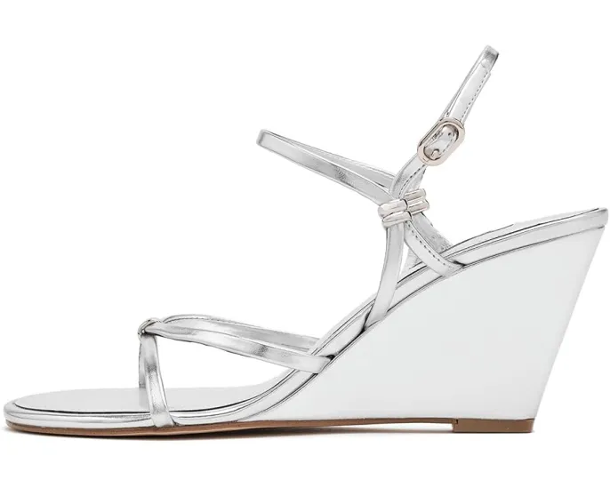 Босоножки Nine West Devva на танкетке с регулируемым ремешком на щиколотке
