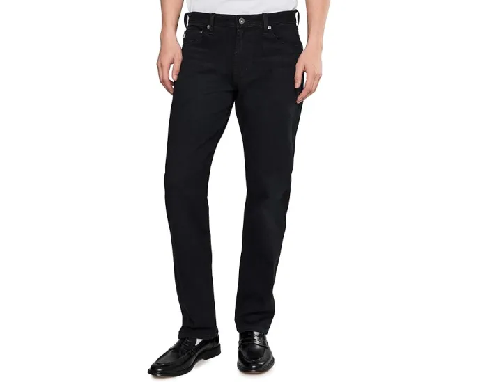 Джинсы Graduate Tailored Leg с эффектом поношенности Vintage Ink от AG Jeans