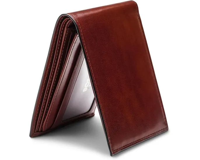 Bosca Old Leather Collection Continental ID Wallet портмоне с отделением для удостоверения